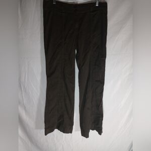 Vintage Y2K Sanctuary Clothing Flare Bell Bottom Cargo Pants 100% Cotton U.S.A.